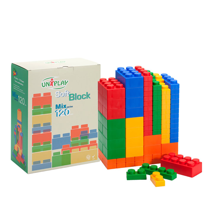 UNiPLAY Mix Series Jumbo Soft Building Blocks Wayfair